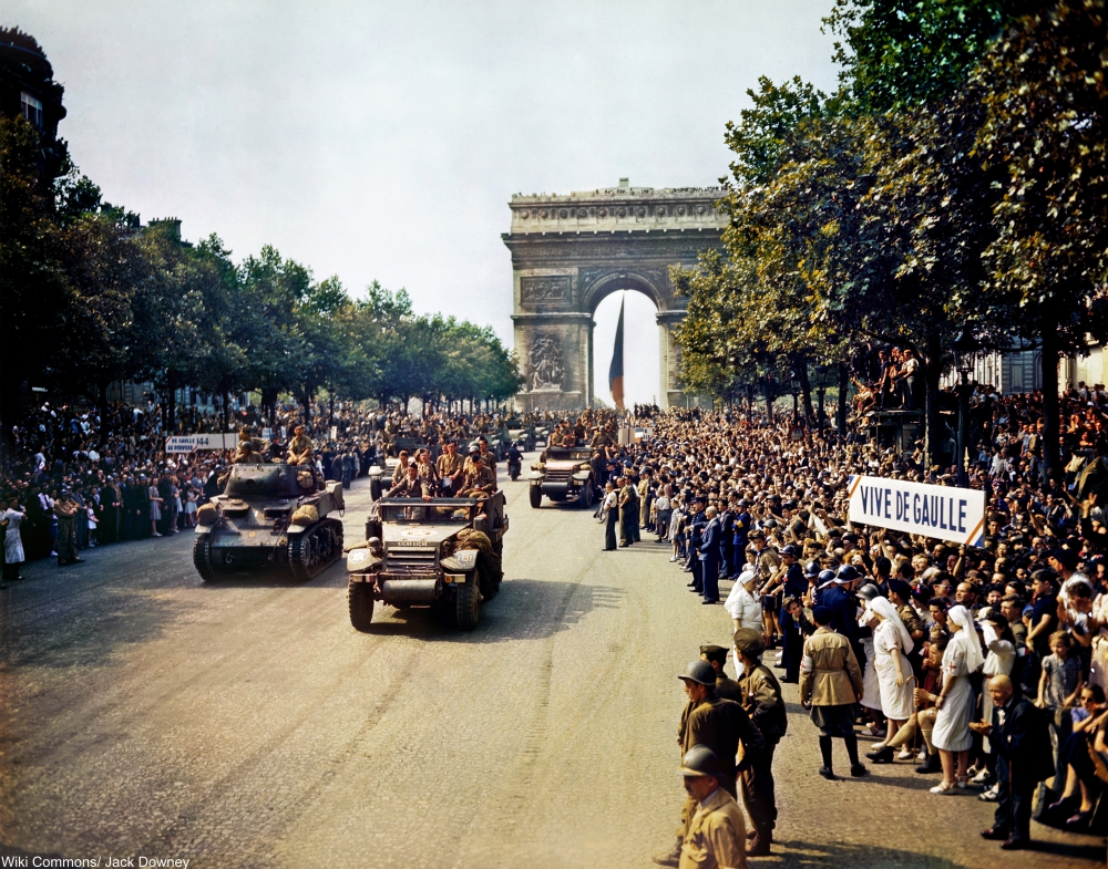 World War II in Stunning Color Photographs