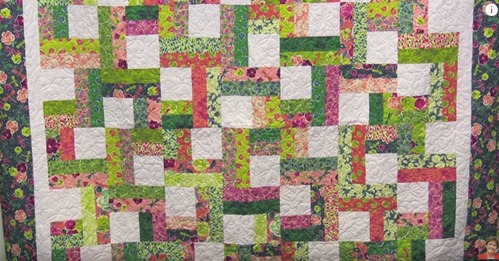 She Cuts 5″ Squares And Gets A Quilt That Can Be Finished In A Day