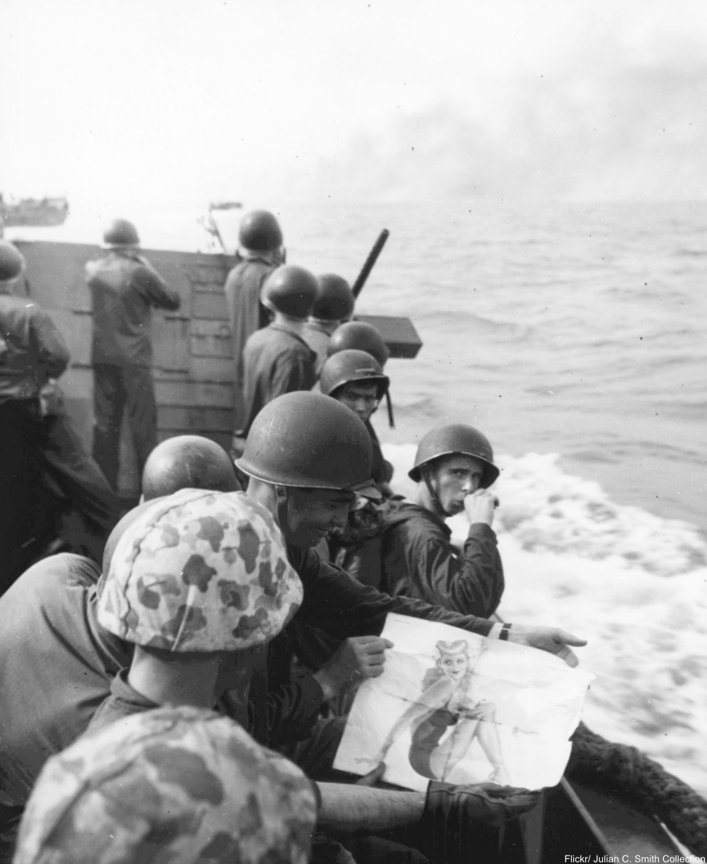 The Pin-up Girls of WWII - Not Always What We Expect!