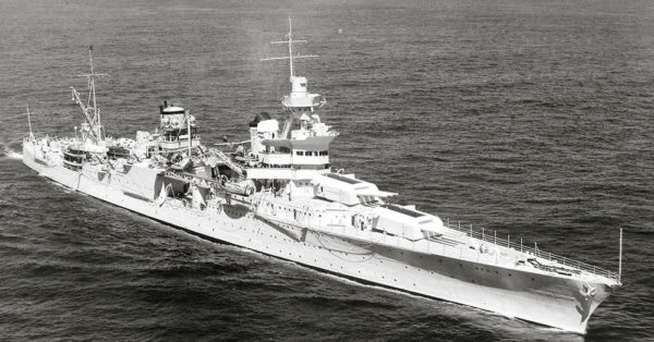 Source: Wikimedia Commons The USS Indianapolis