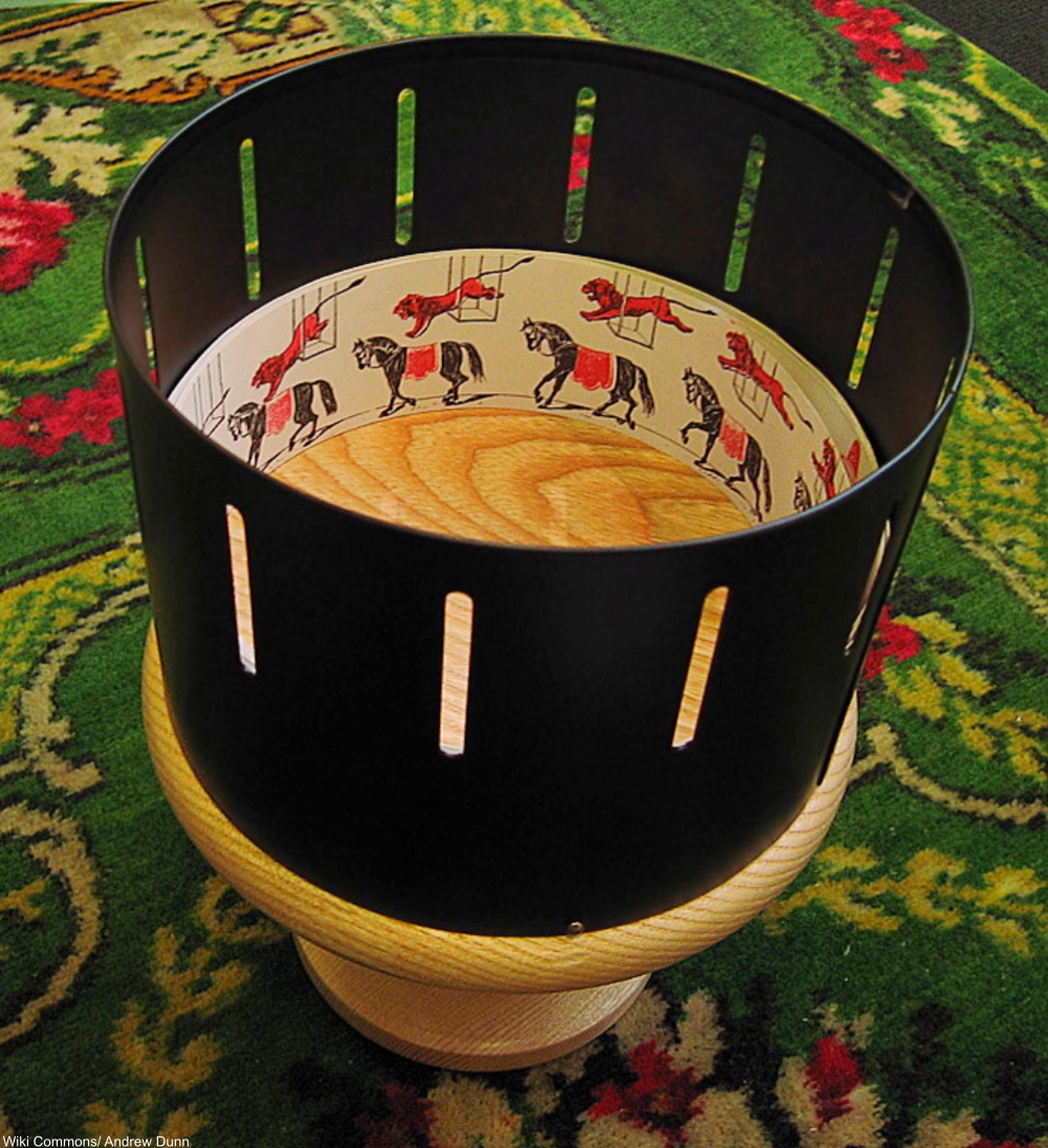 Old time optical illusions are wacky and wonderful