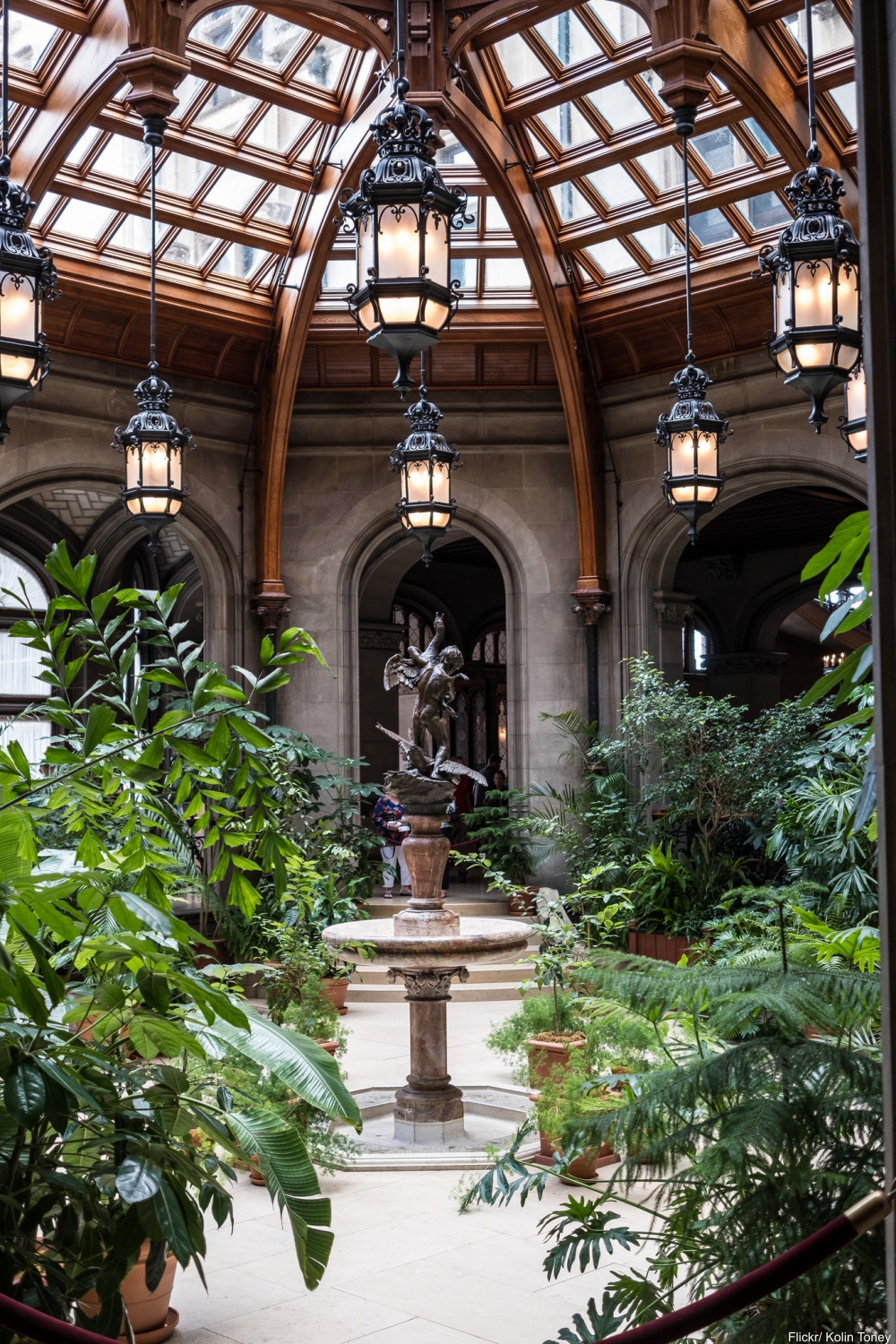 See Inside the Charming and Massive Biltmore Estate- Atrium