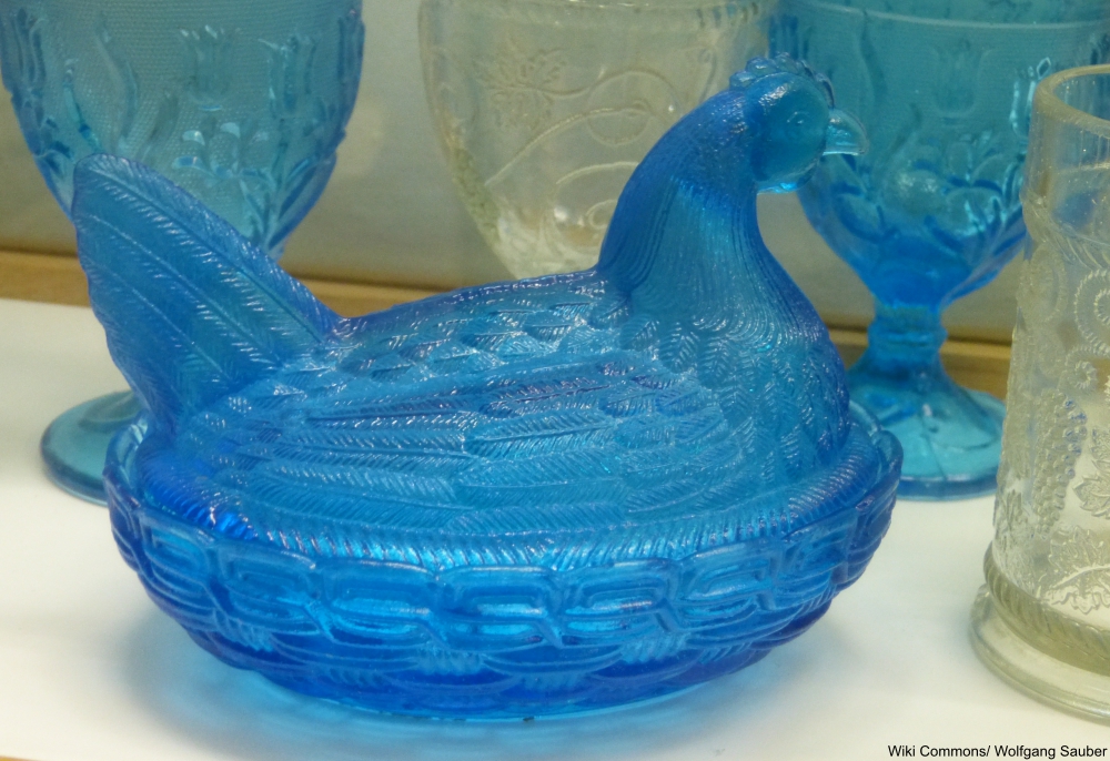 The Story Behind The Hen on Nest Glass Dishes We Grew Up With