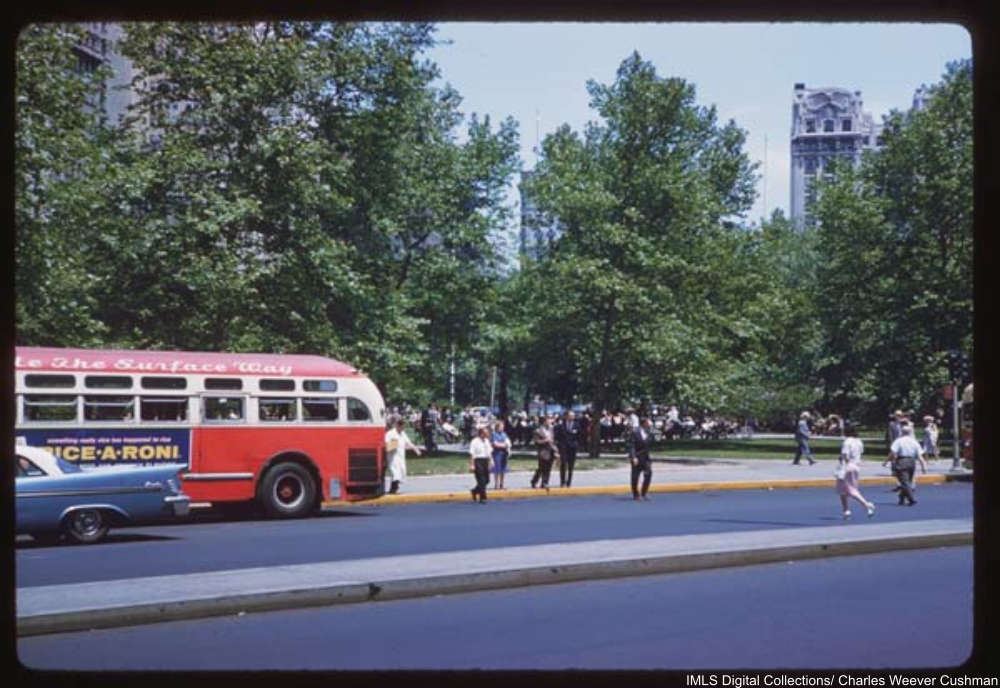 City Hall Square from Park Row