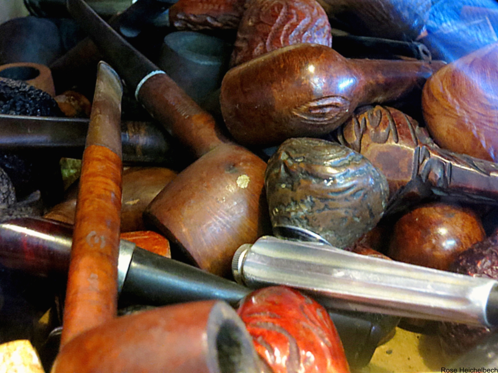 Antique Spotlight- Estate Pipes