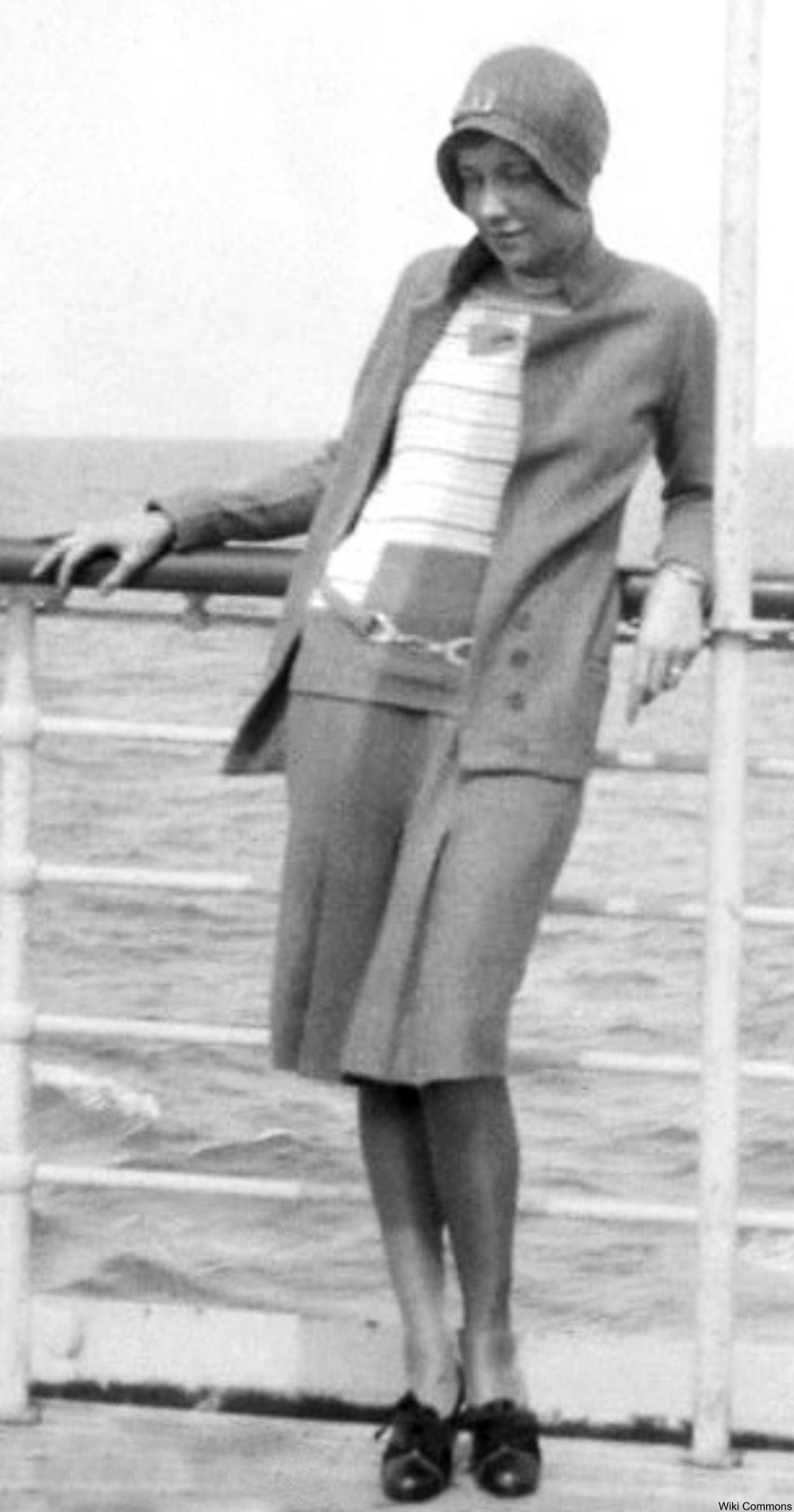 flapper on board a ship