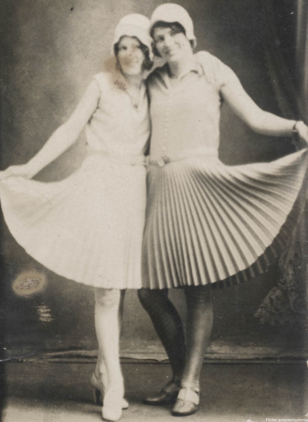 two lovely flappers