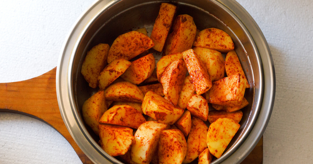 Perfect SpiceRubbed Potato Wedges 12 Tomatoes