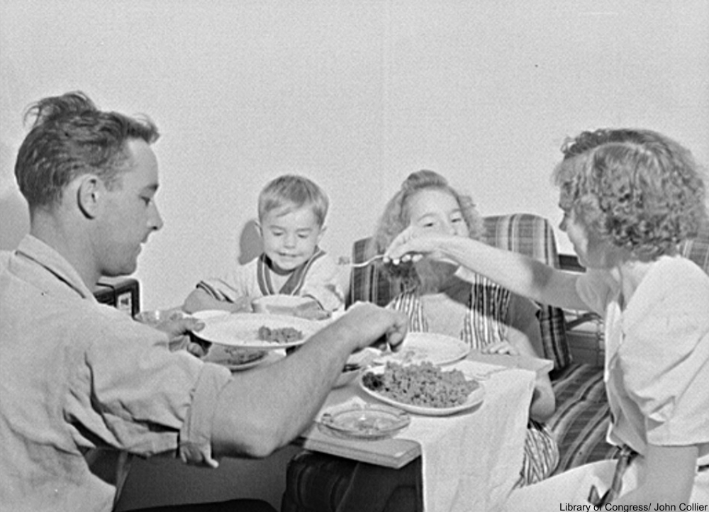 macaroni with ketchup was one of many Depression era dishes