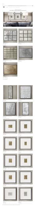 Restoration Hardware's Map Gallery features elegant framed vintage maps of the world. It's great for inspiration.