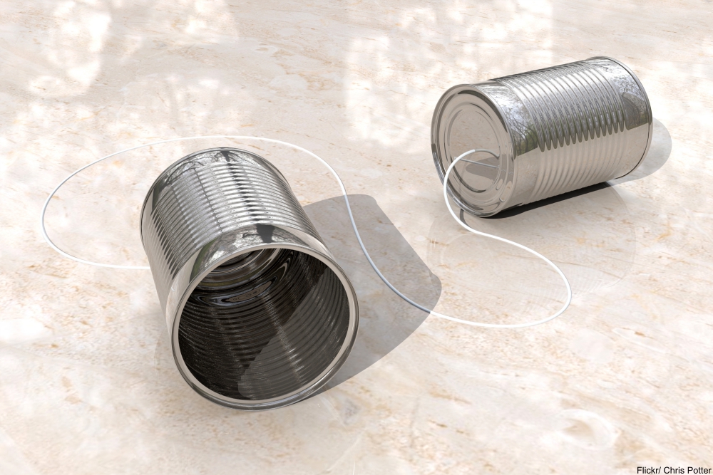 tin can string telephone
