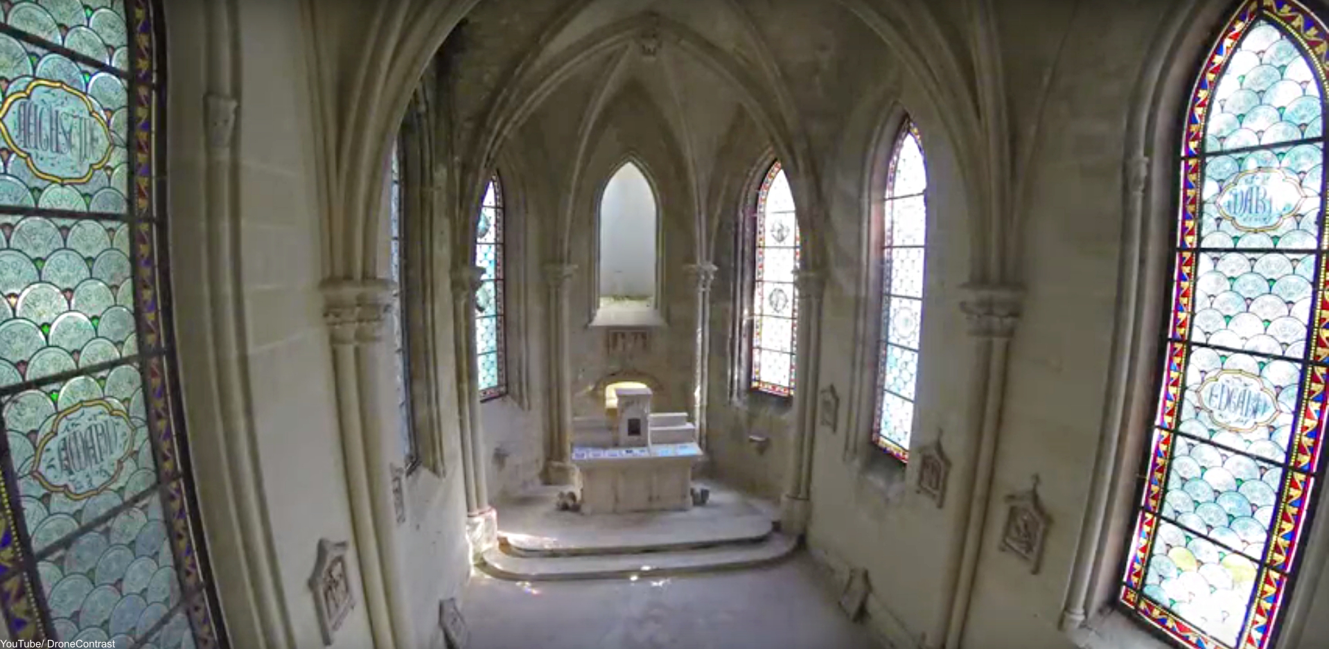 Château de la Mothe-Chandeniers chapel