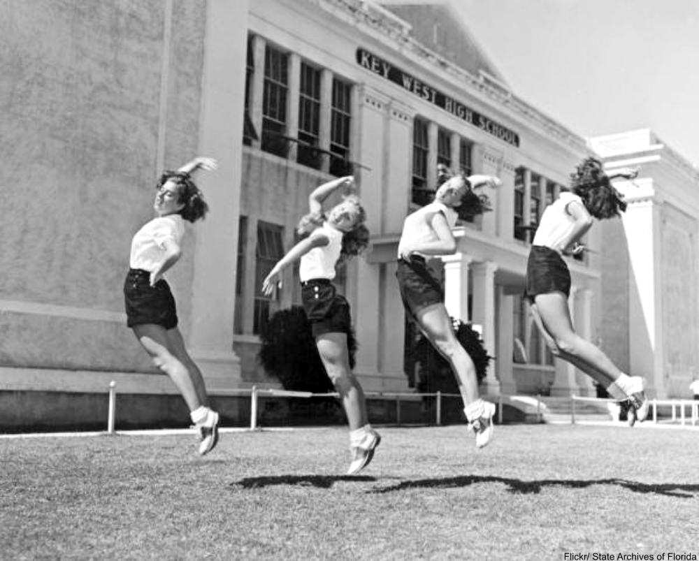1947 cheerleaders