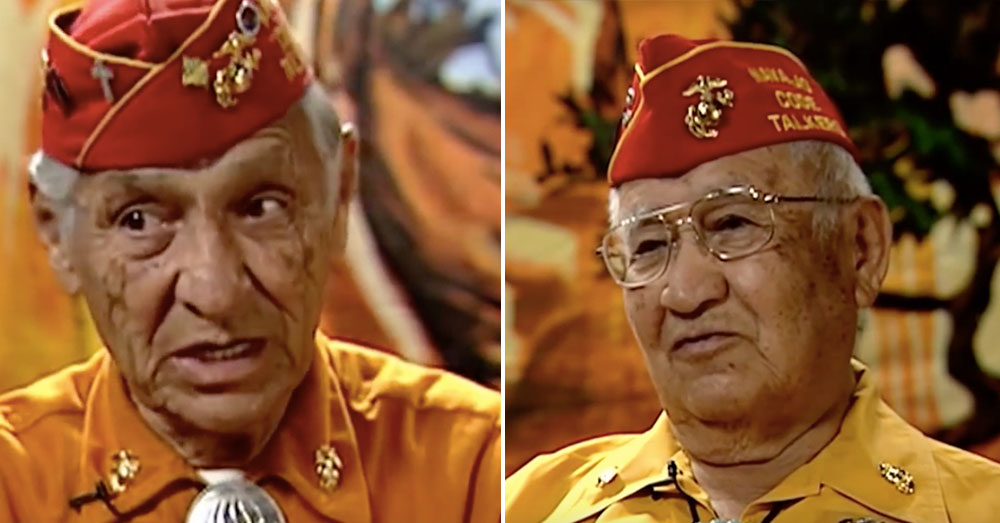 Source: YouTube/americanlegionHQ Roy O.Hawthorne and Thomas H. Begay