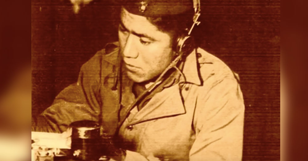 Source: YouTube/americanlegionHQ A Navajo code talker