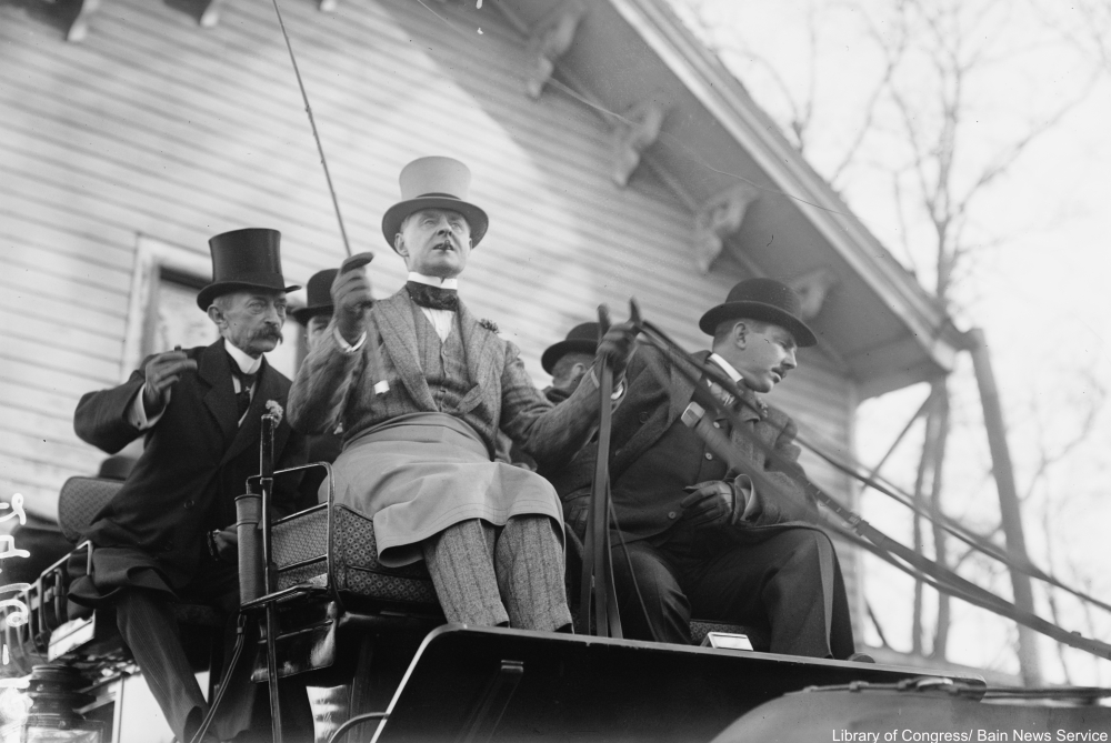 men in hats, circa 1910s
