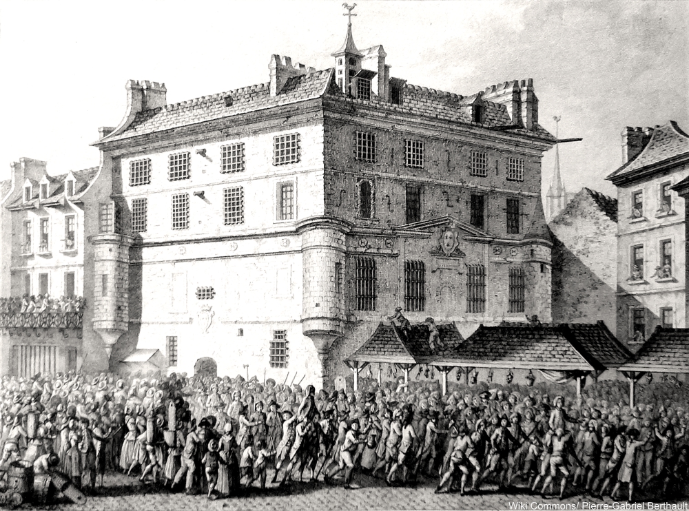The people delivering the French guards to the abbey St-Germain, June 30, 1789