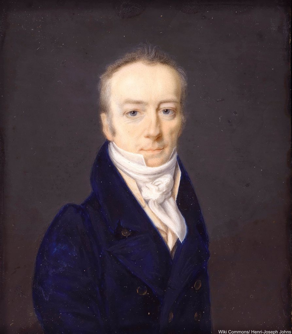 portrait of James Smithson in 1816