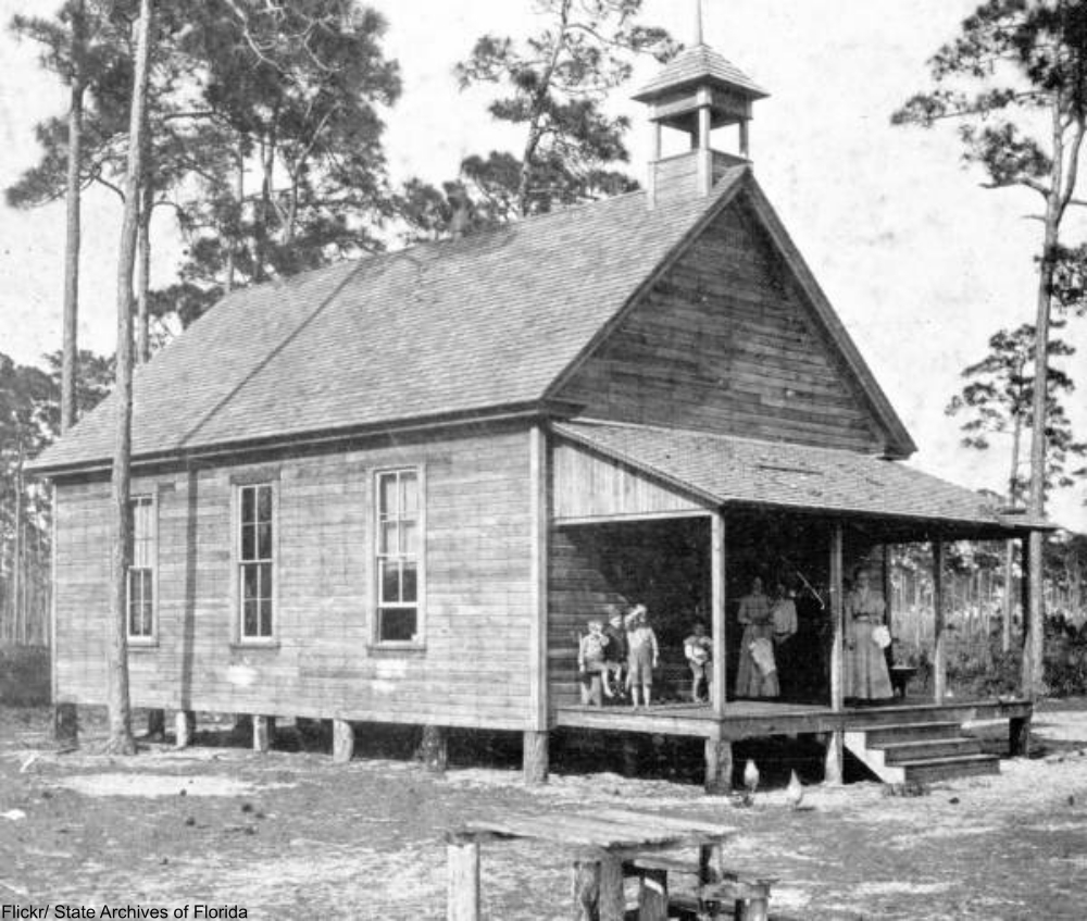 1890 schoolhouse, Fort Meyers, Florida