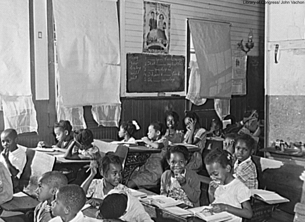 segregated school in Maryland 1940