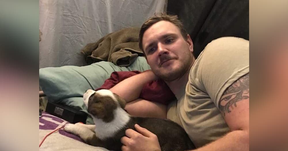 Source: Paws of WarArmy Spc. McEntire found Mimi in a burn pit filled with medical waste.