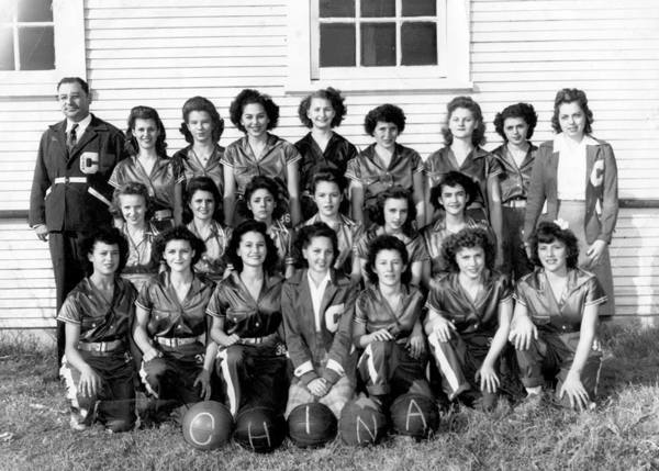 womens basketball antique vintage