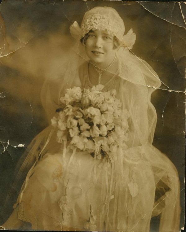 old wedding photo