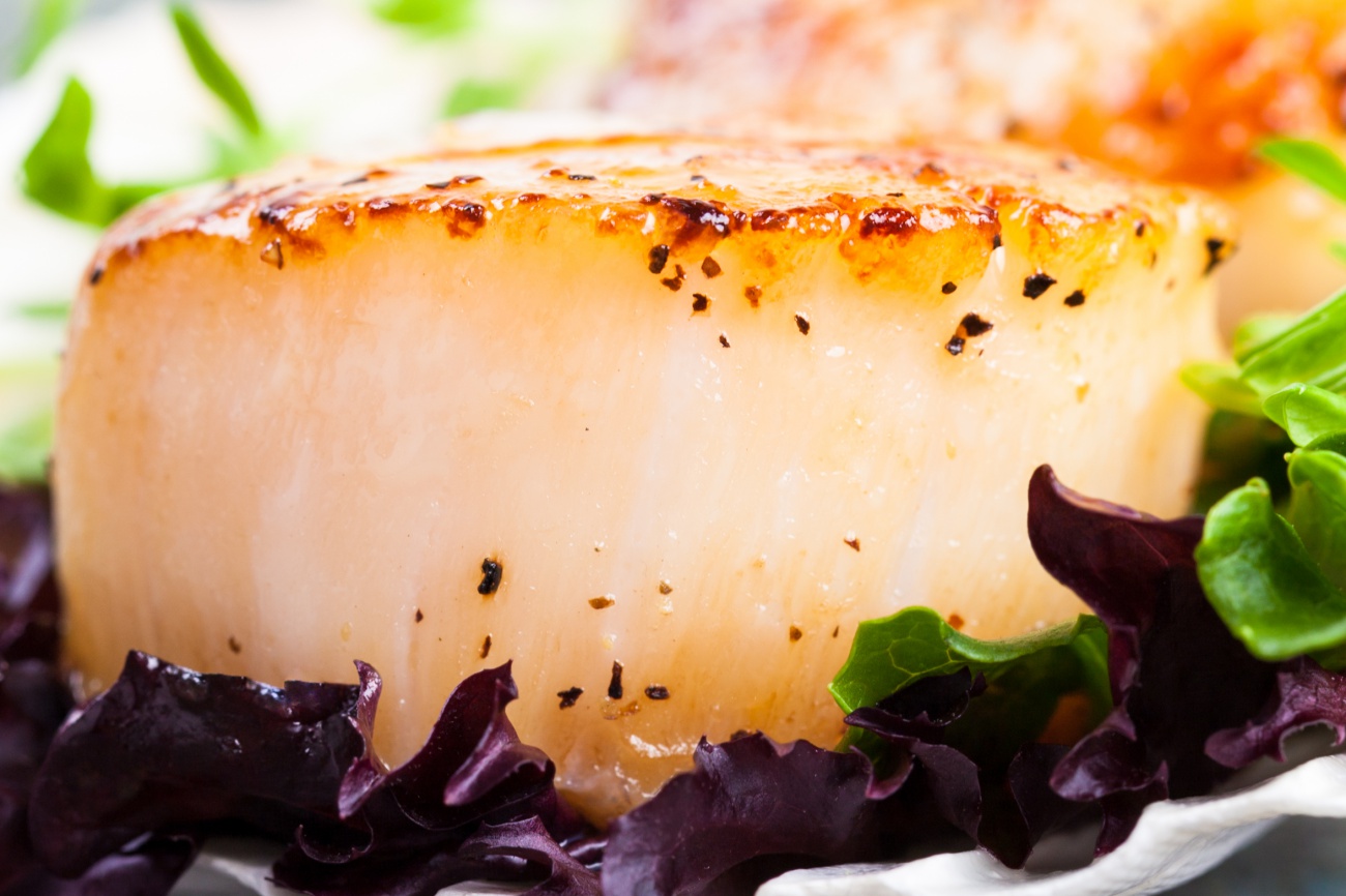 Easy PanSeared Scallops with HerbButter Sauce 12 Tomatoes