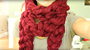 Crochet A Beautiful Chain Scarf In Just 10 Minutes You Gotta See It To Believe It 24 Blocks Loopy yarn