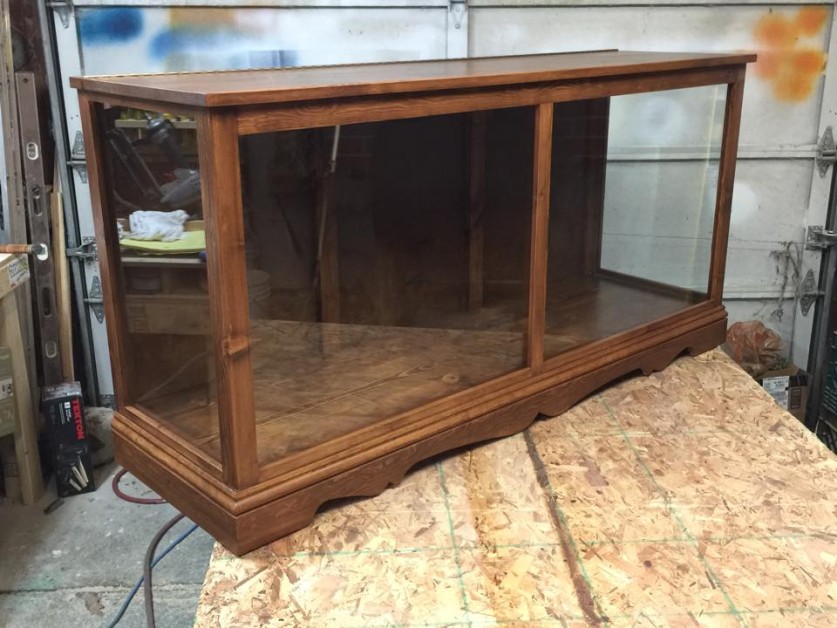 From Rich Kleeves: Quilt storage/display case I made for a customer out of pine. Made by West Wadhams Woodworks. Wadhams,Mi.