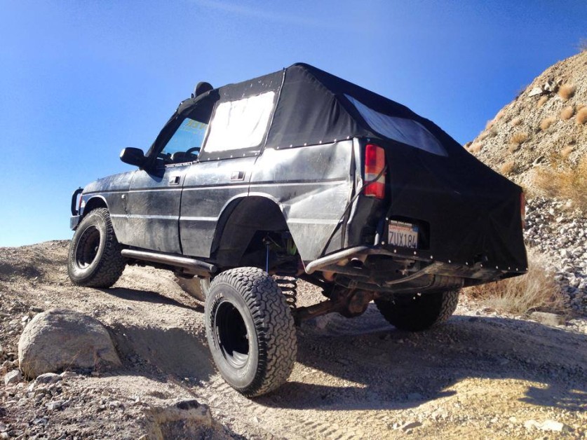 From Chuck M: my chop top 94 Land Rover Discovery.