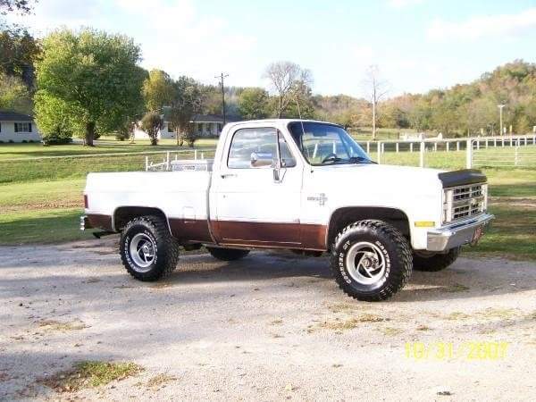 From Steve polly:85 chevy ..350 crate engine...factory 4 speed.