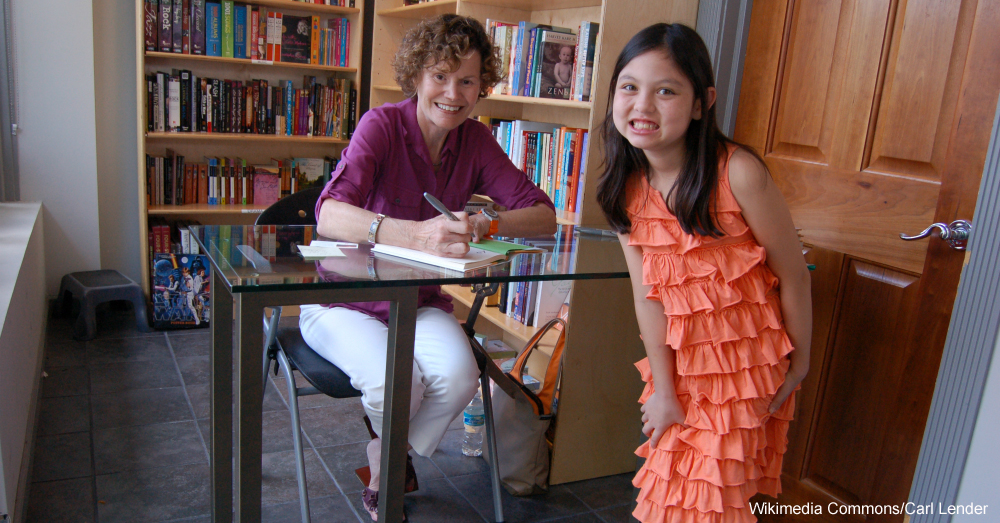 Judy Blume / Via Carl Lender