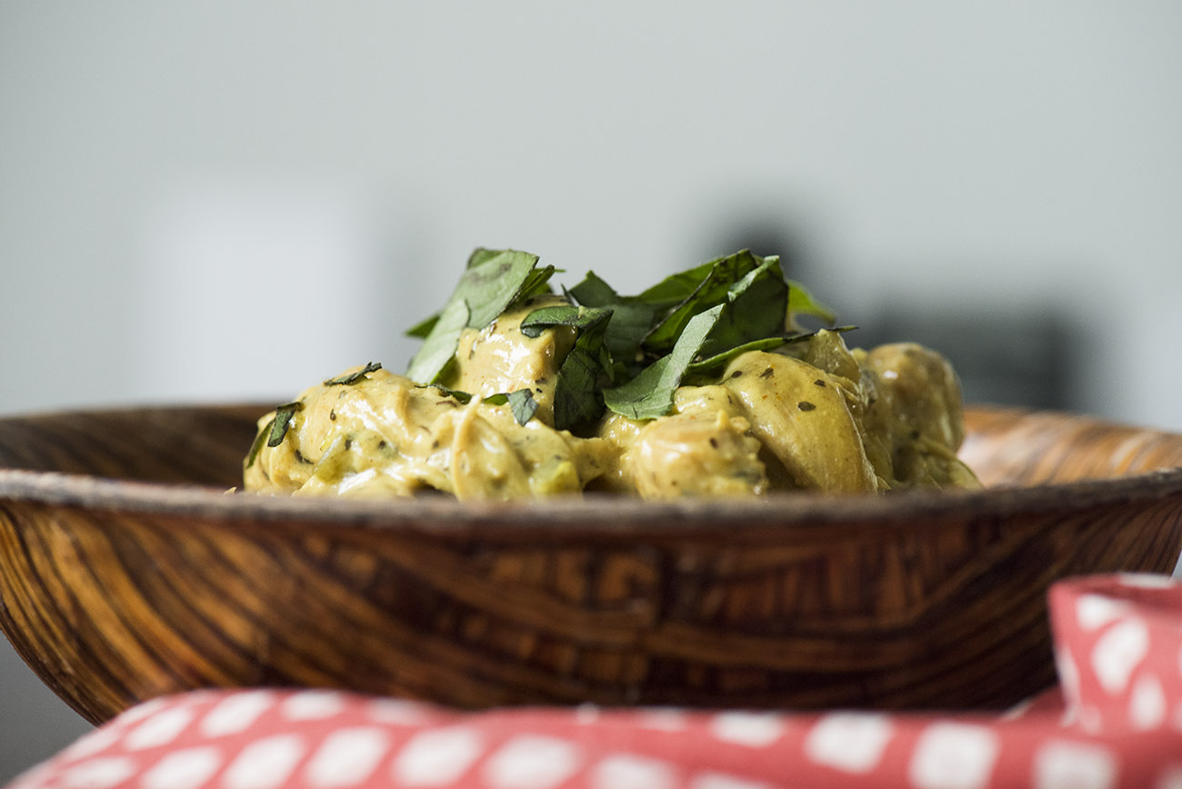 Basil Chicken Curry