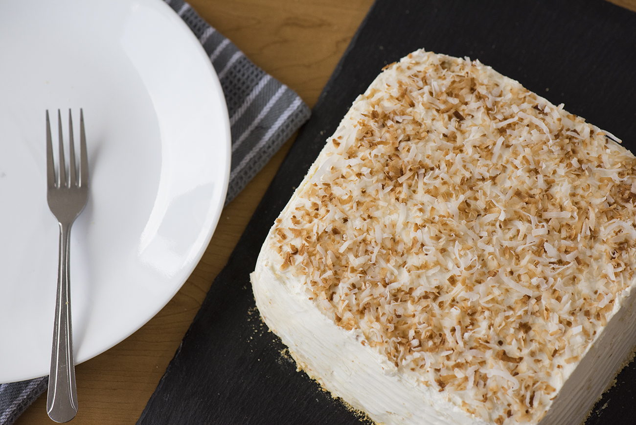 Coconut Cream Icebox Cake 12 Tomatoes
