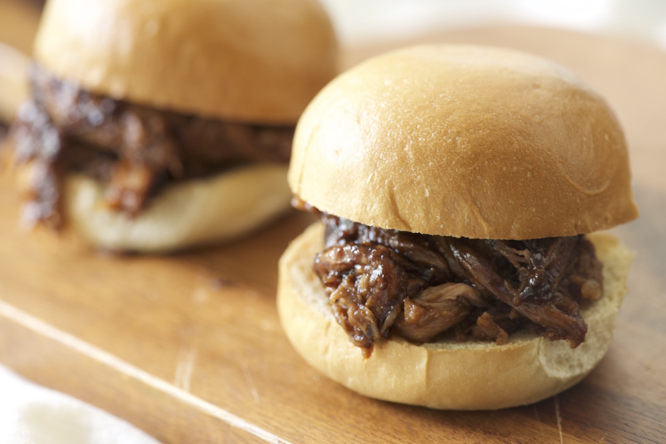 Slow Cooker Honey Balsamic Pulled Pork 12 Tomatoes
