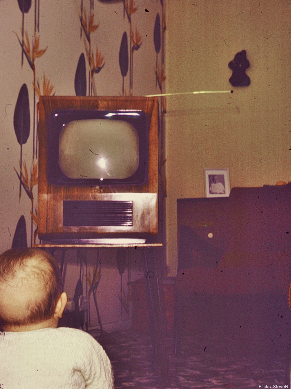 1962 TV in Living Room