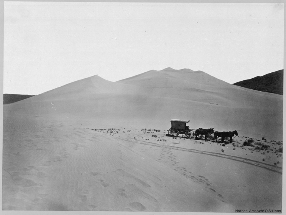 1867 Nevada ambulance wagon old west