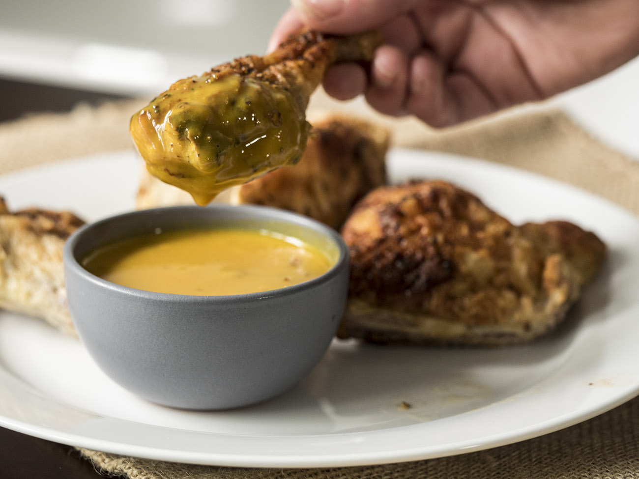 Carolina Mustard BBQ Sauce 12 Tomatoes