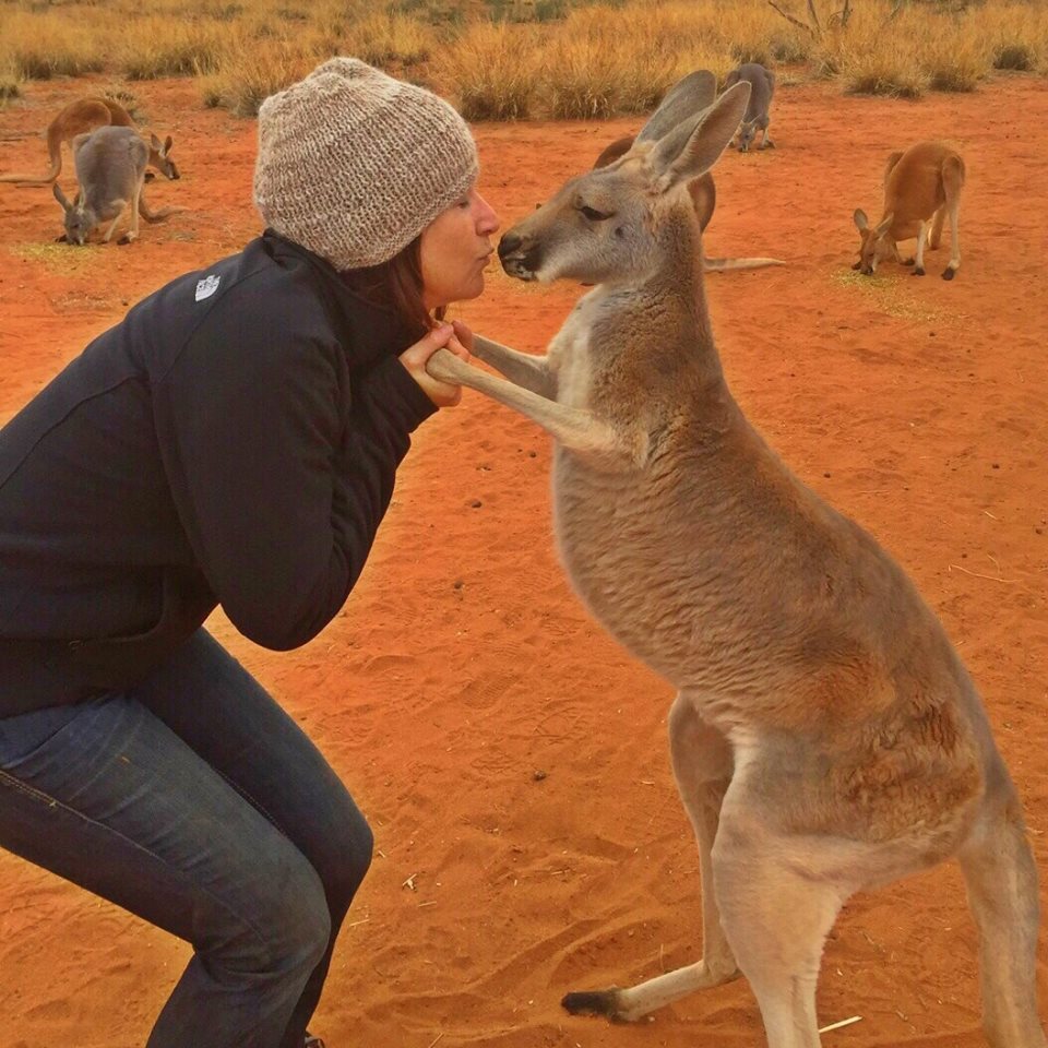 Kangaroo Sanctuary at Alice Springs