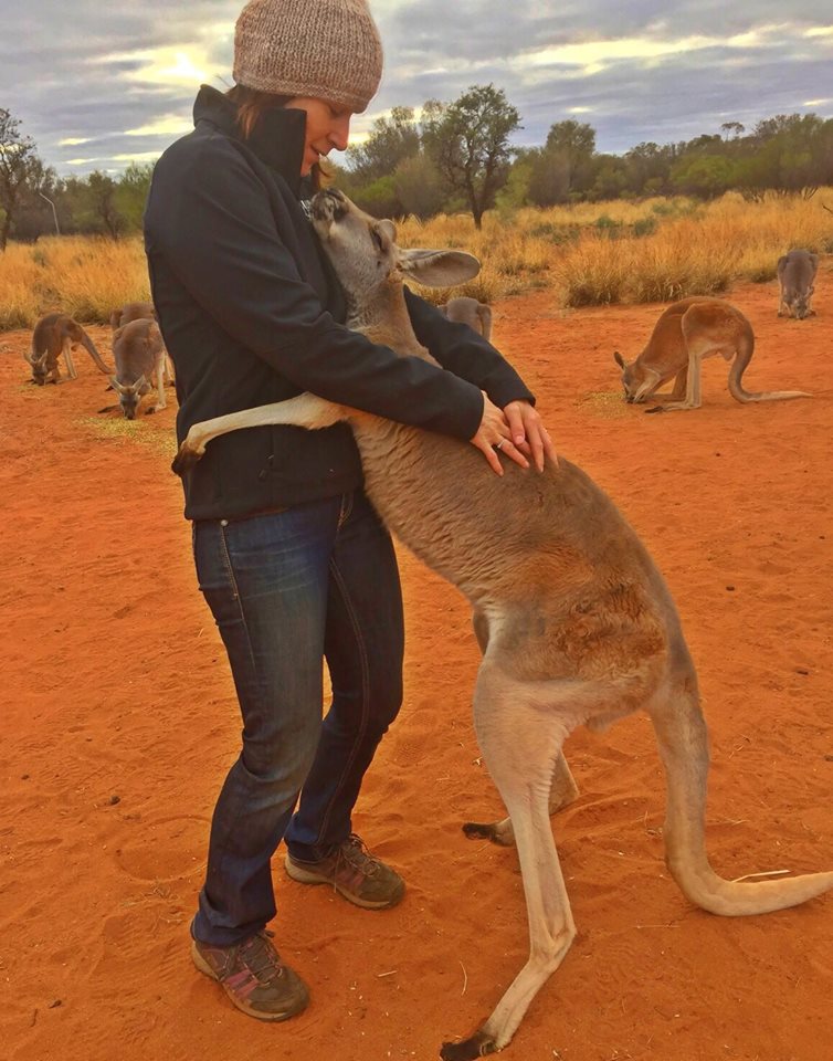 Kangaroo Sanctuary at Alice Springs
