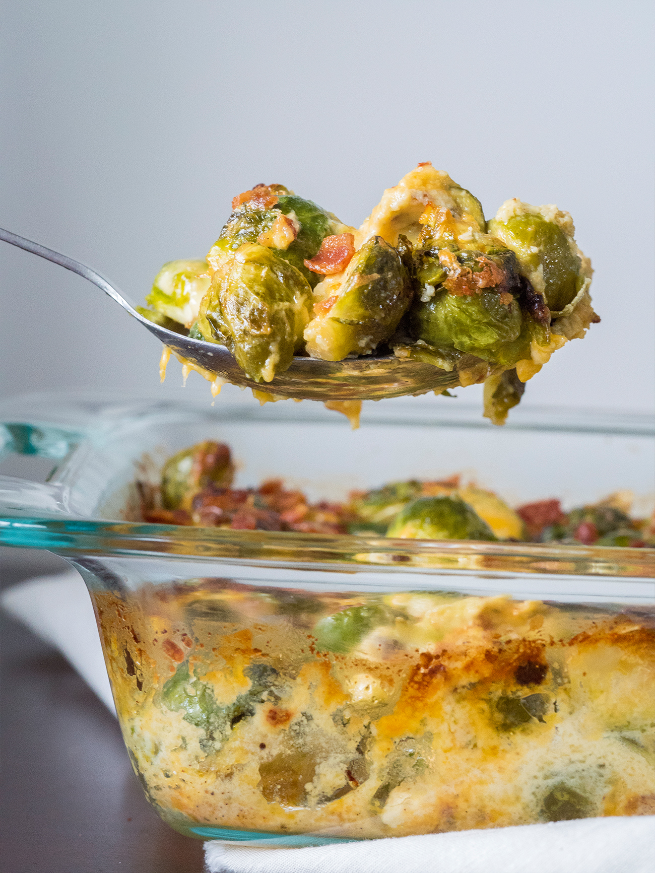 Bacon Brussels Sprouts Gratin 12 Tomatoes