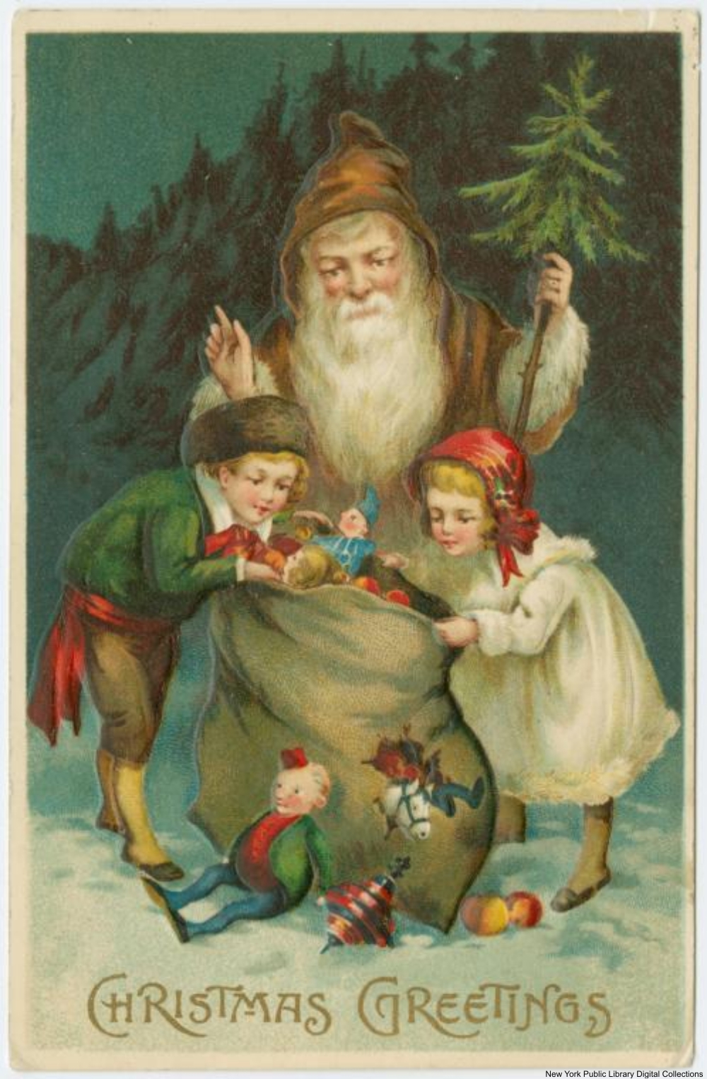 These Vintage Christmas Cards Are So Sweet!