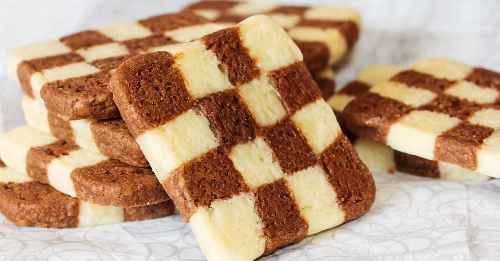 Checkerboard Cookies 12 Tomatoes