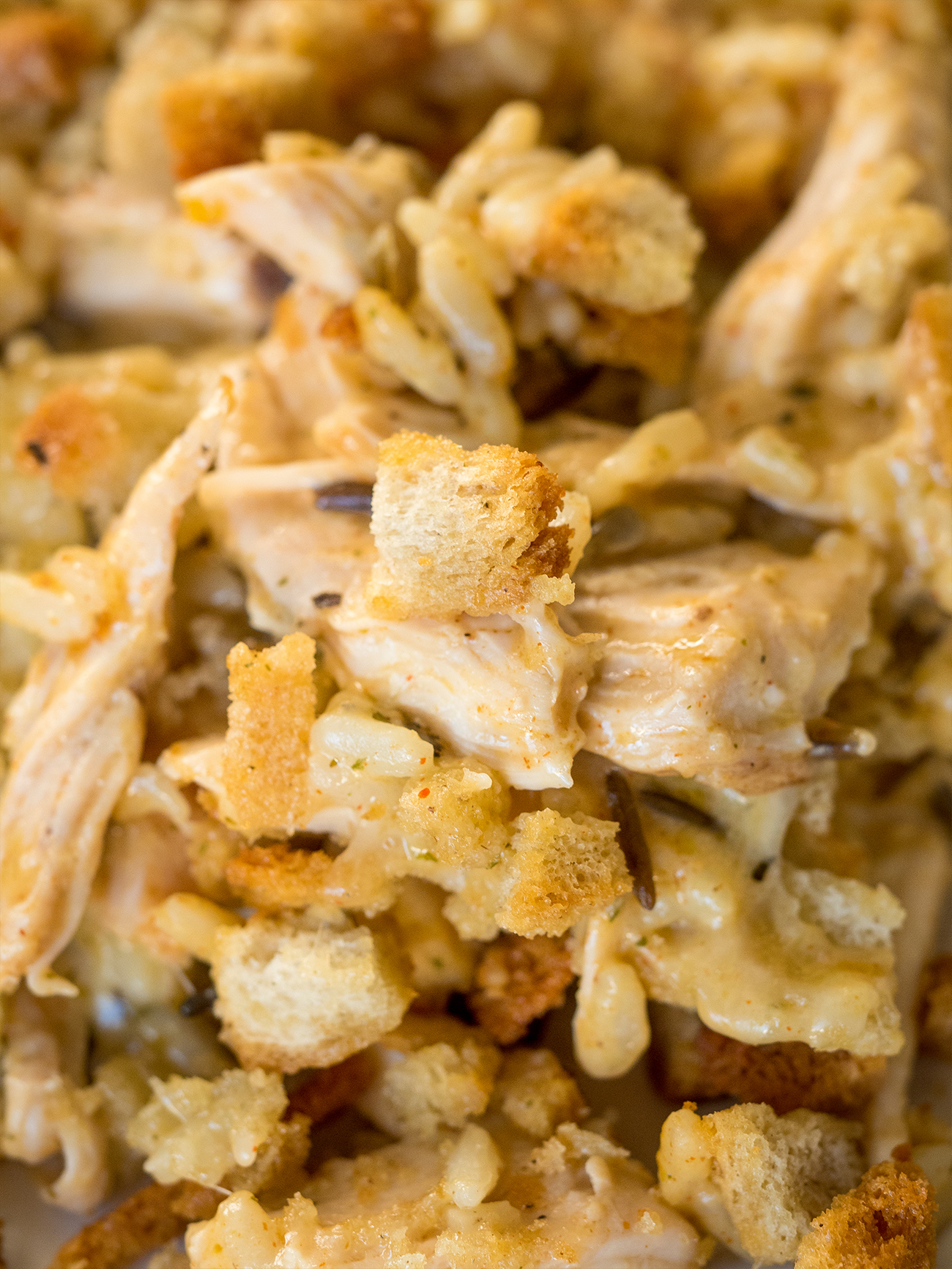 Cheesy Chicken and Wild Rice Casserole 12 Tomatoes