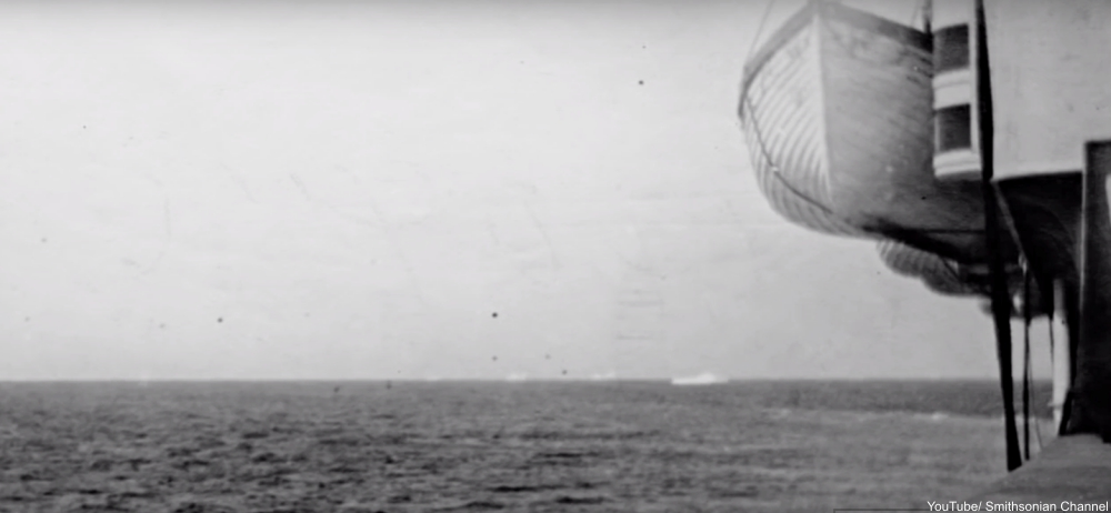 historic photographs of the Titanic disaster were captured by a young woman