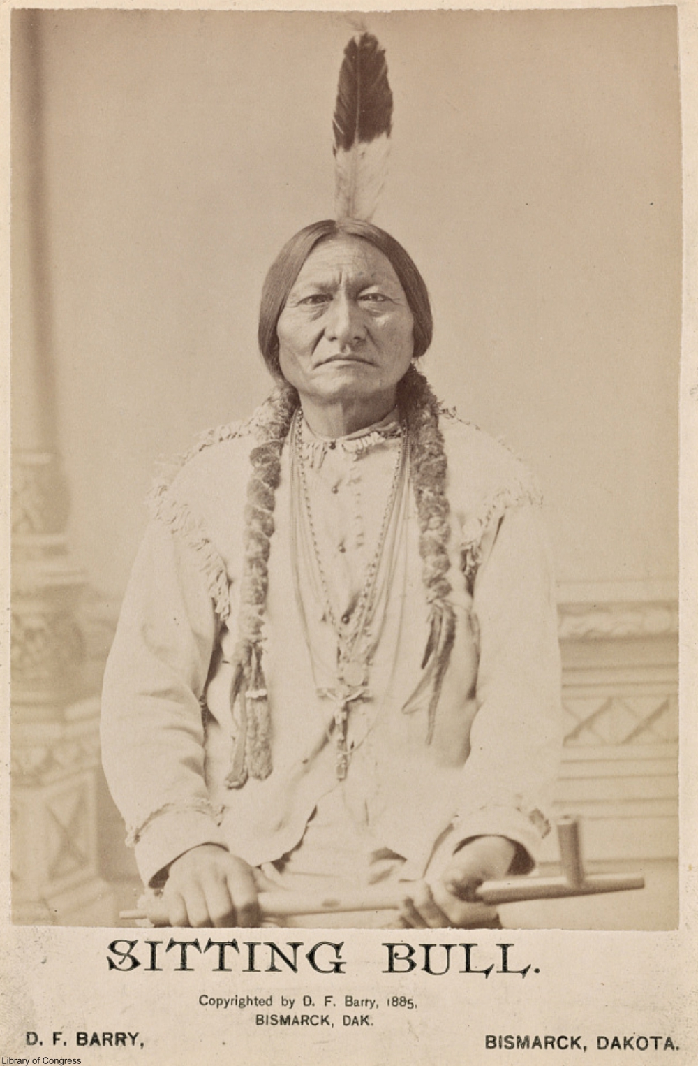 How did Sitting Bull end up in a traveling show?