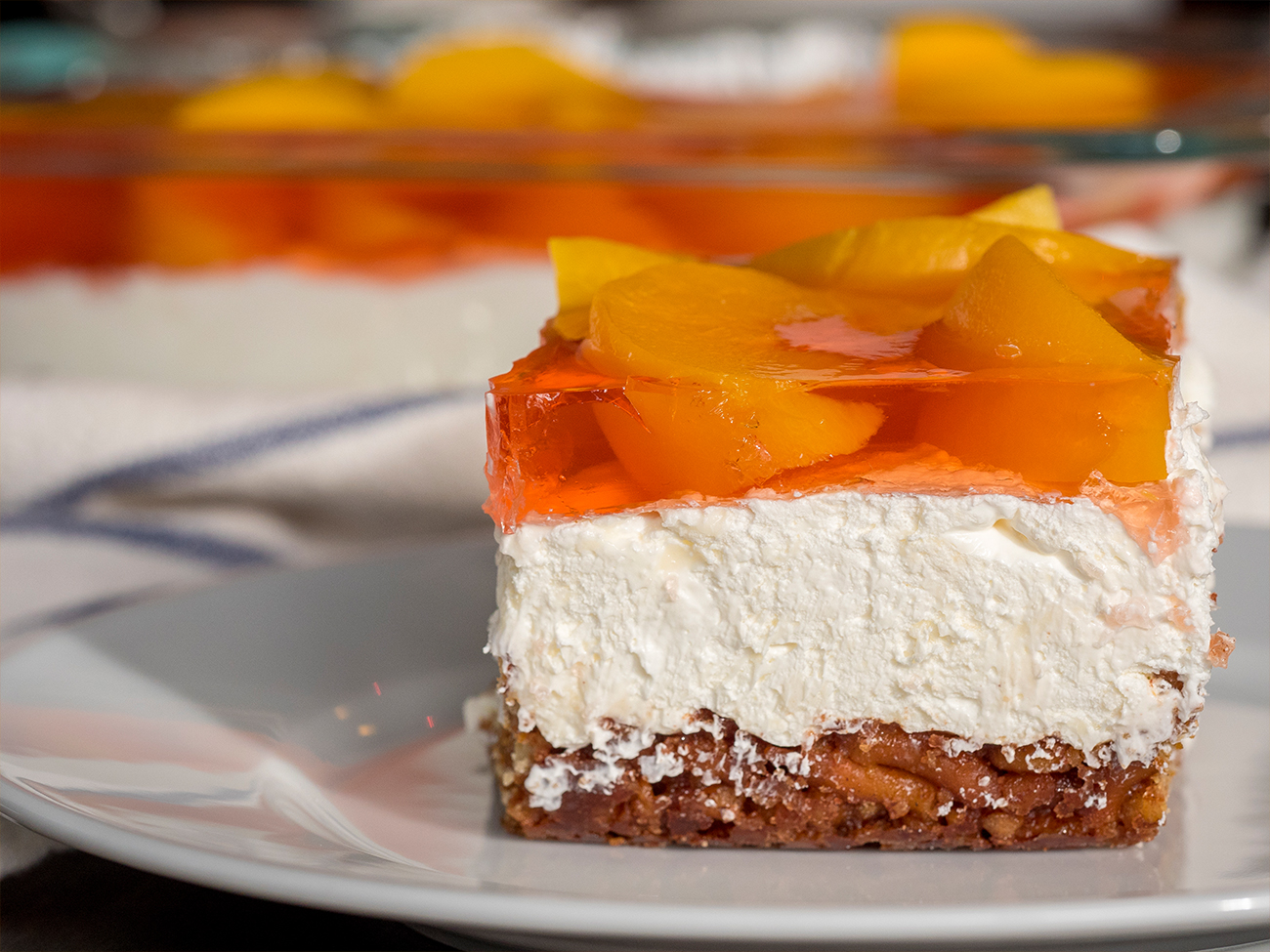 Peach Pretzel Jello Salad 12 Tomatoes Peach Pretzel Jello Salad 12 Tomatoes