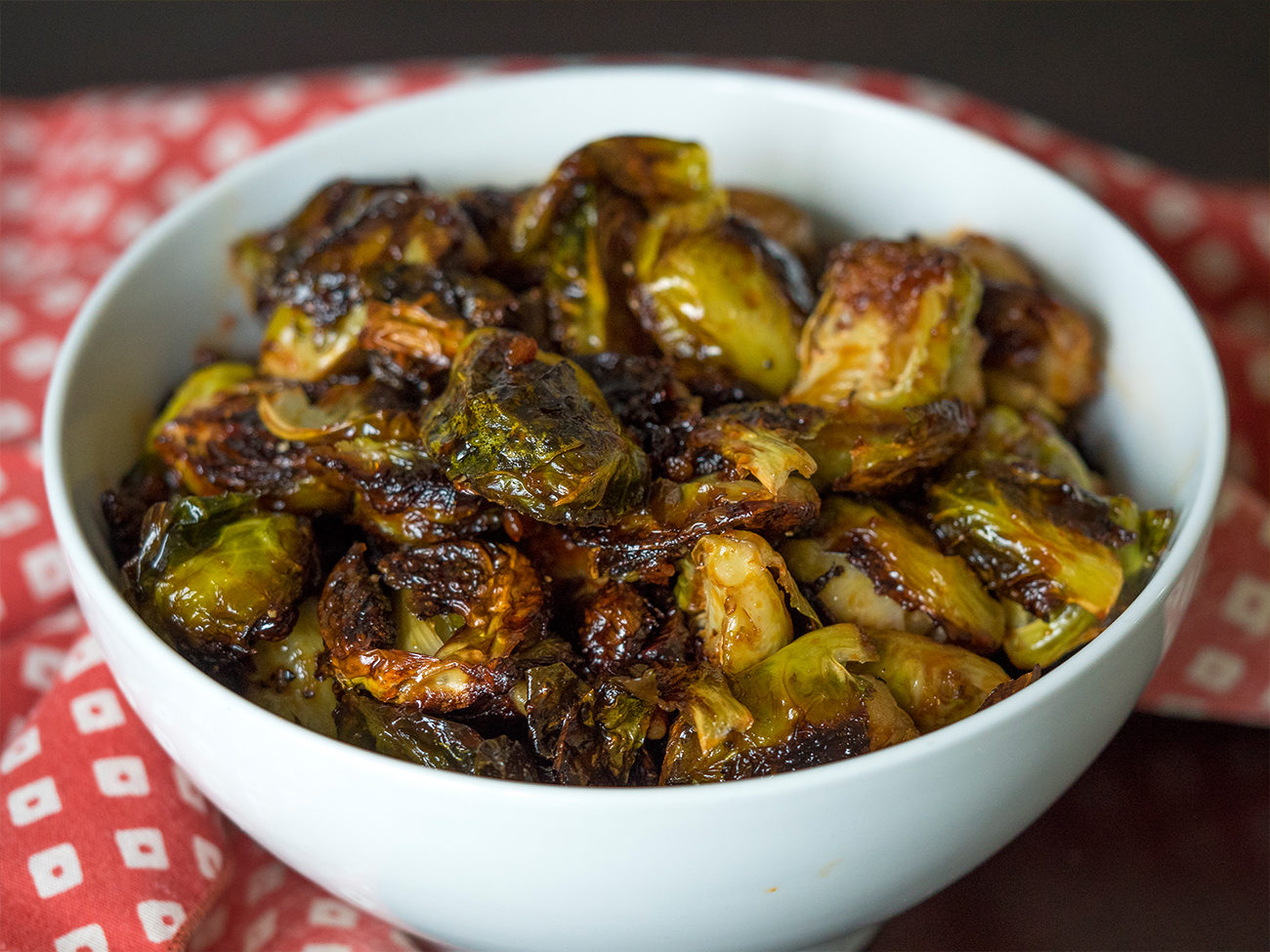 Crispy Asian Brussels Sprouts 12 Tomatoes