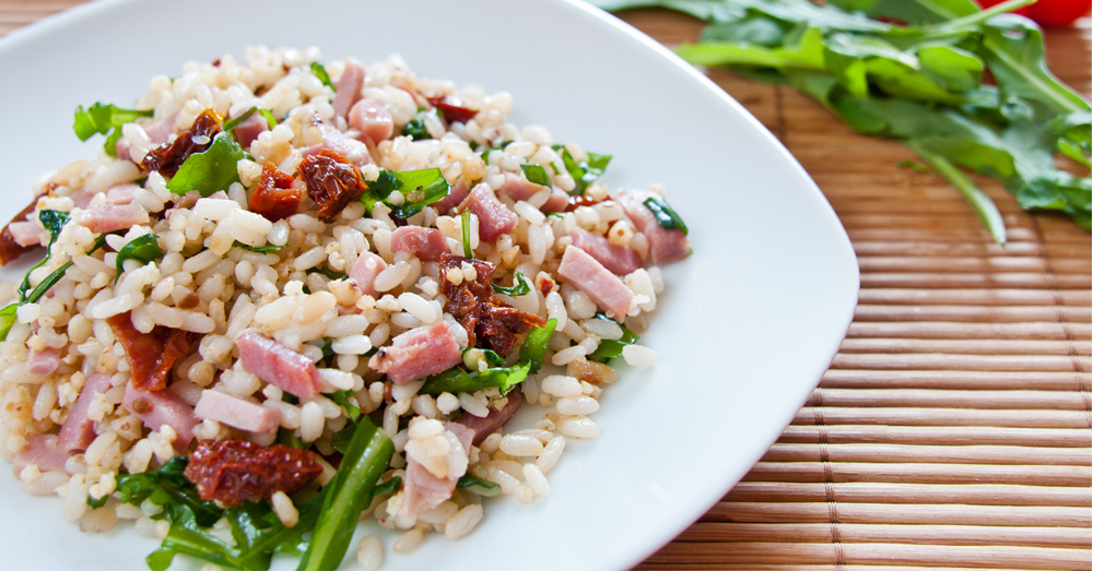 Sun Dried Tomato Spinach Rice Pilaf 12 Tomatoes
